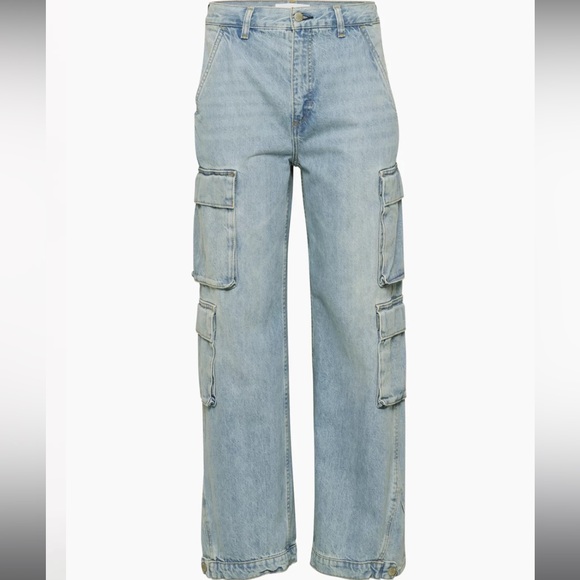 Aritzia Denim Forum The 90’s Millie Hi-Rise Cargo Jean - Picture 1 of 1